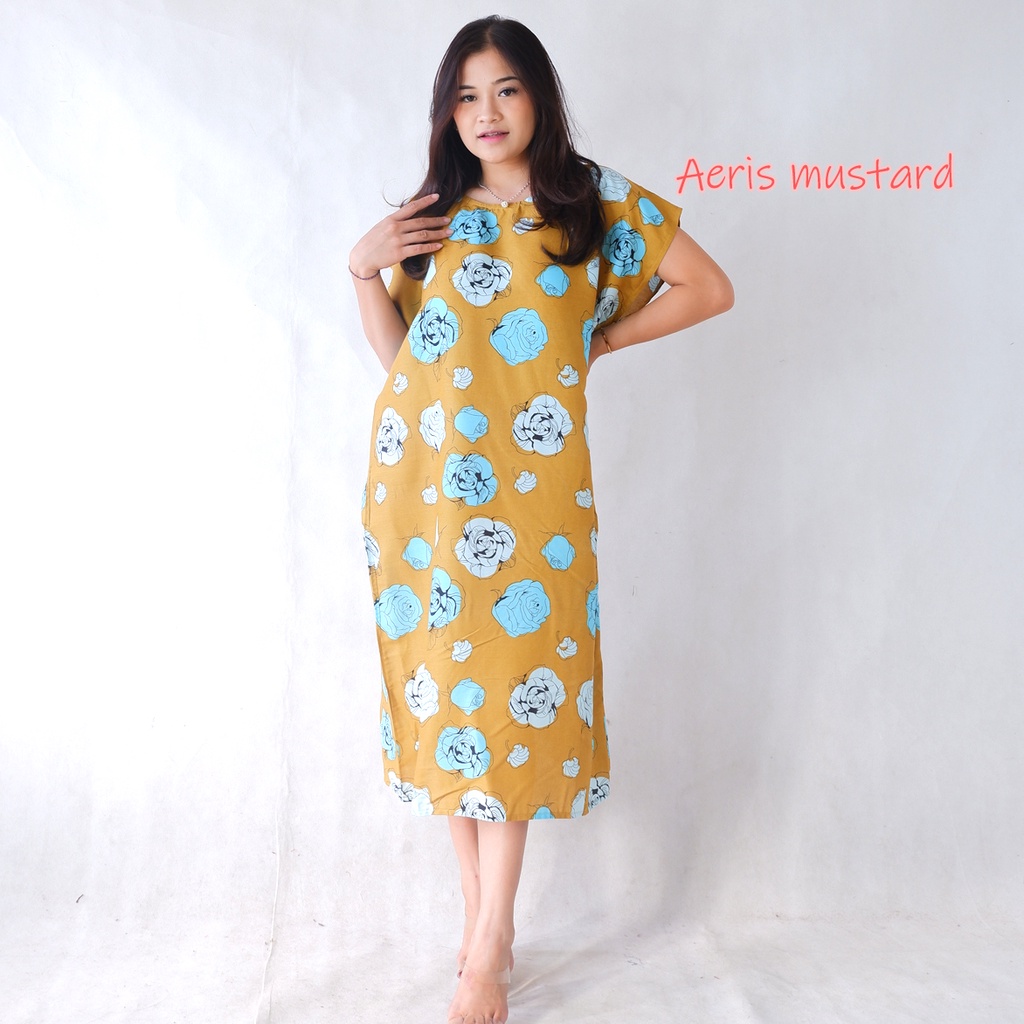 DASTER BALI NON BUSUI JUMBO XXL-XXL AERIS MUSTARD