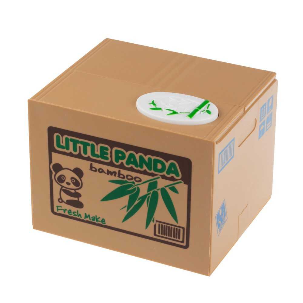 (100% BARANG ORI) Celengan Panda Steal Money Little Panda Piggy Bank - MM8807-1