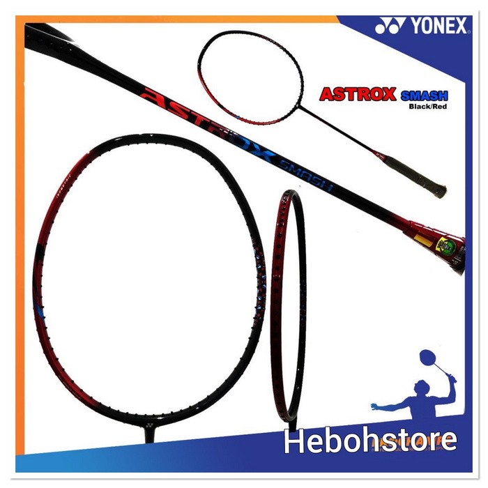 mantul habis badminton Free pasang senar LOGO Raket YONEX ASTROX SMASH +Bg66 UlTIMAX SET ORI