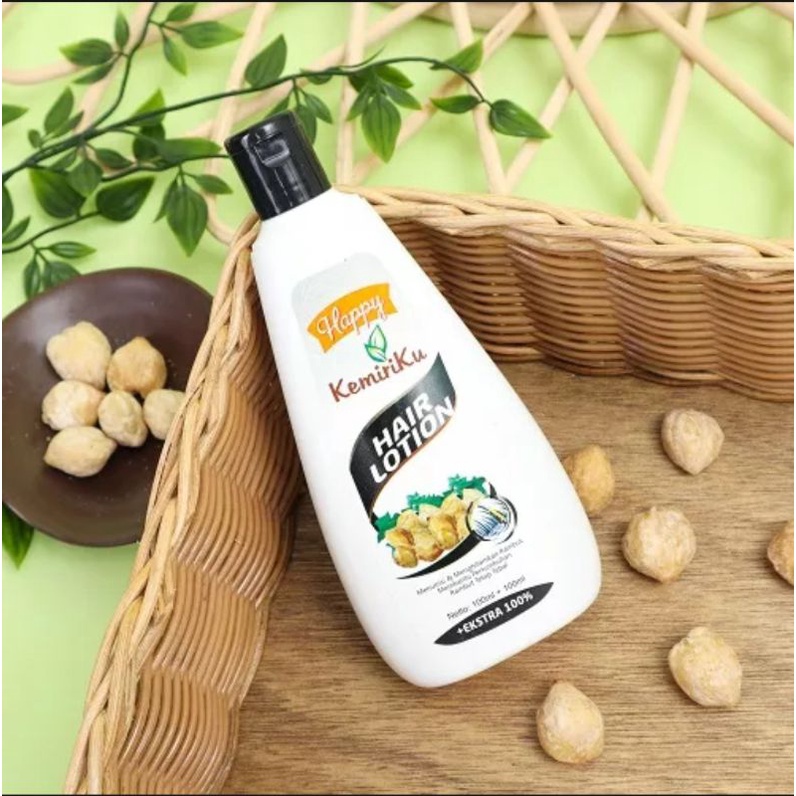 Happy Kemiriku Hair Lotion 200ml konditioner tanpa bilas