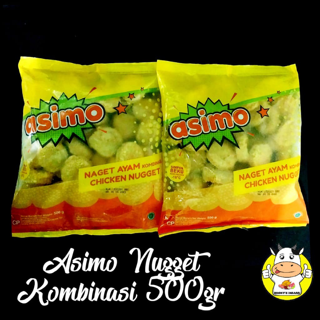 

ASIMO CHICKEN NUGGET KOMBINASI 500 GRAM 1KG - DISASS JOGJA