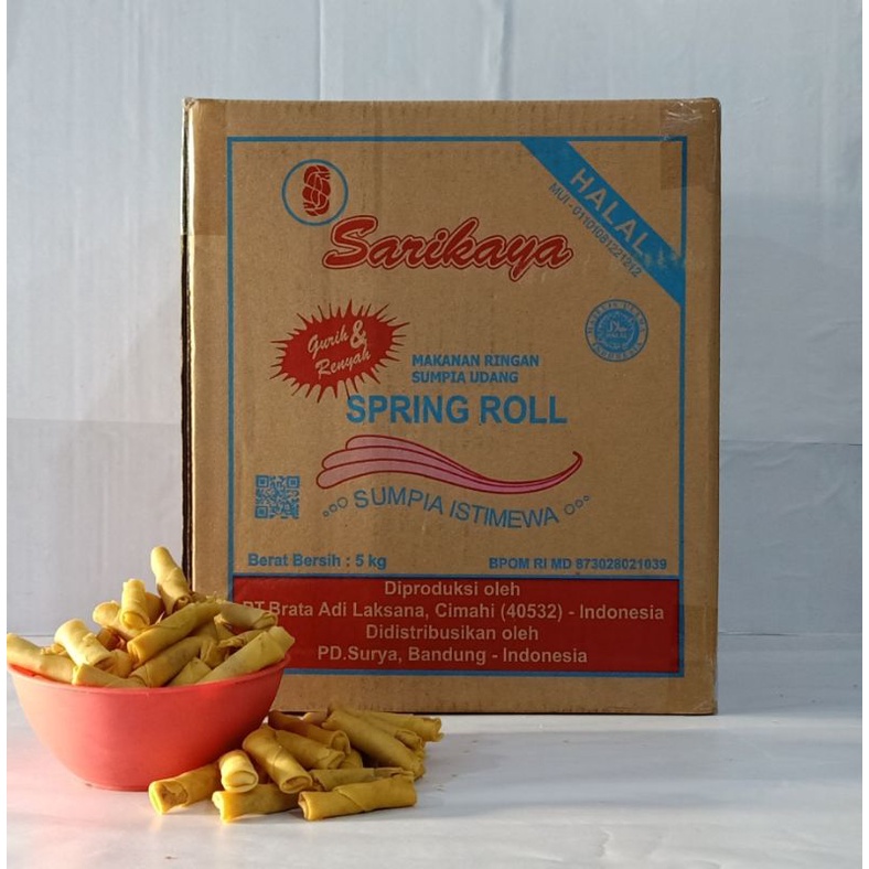 

sprill roll sumpia spesial isi udang