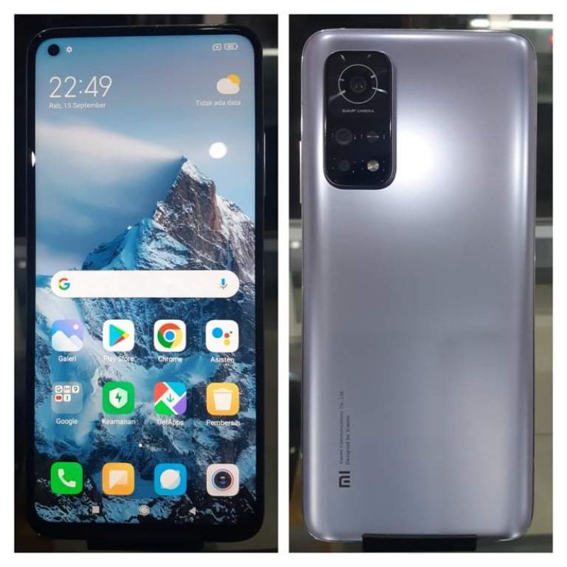 XIAOMI MI 10T RAM 8/128 FULLSET MULUS TOTAL NO MINUS