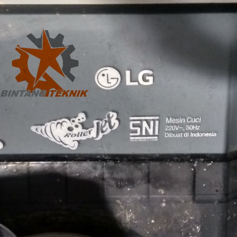 PULSATOR LG SEMI-OTOMATIS MESIN CUCI MANUAL 2 TABUNG TYPE/SERI P905R/P850R/P800N/P750N/P905RTB/P850R