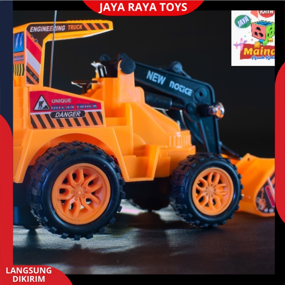 Mainan Mobil Remote Control Truck konstruksi RC Beko Excavator Mini Terbaru  Mainan Anak Laki Laki