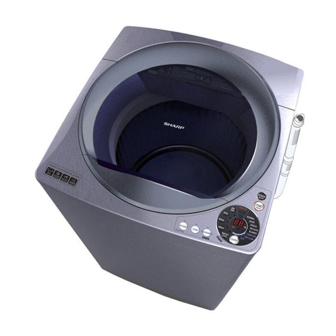 Diskon Sharp Es-M1008T-Sa Megamouth Series Mesin Cuci 10 Kg, Silver Terbaru