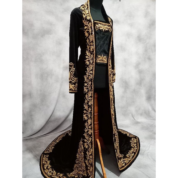 kebaya bludru/ baju pengantin bludru / baju pengantin jawa