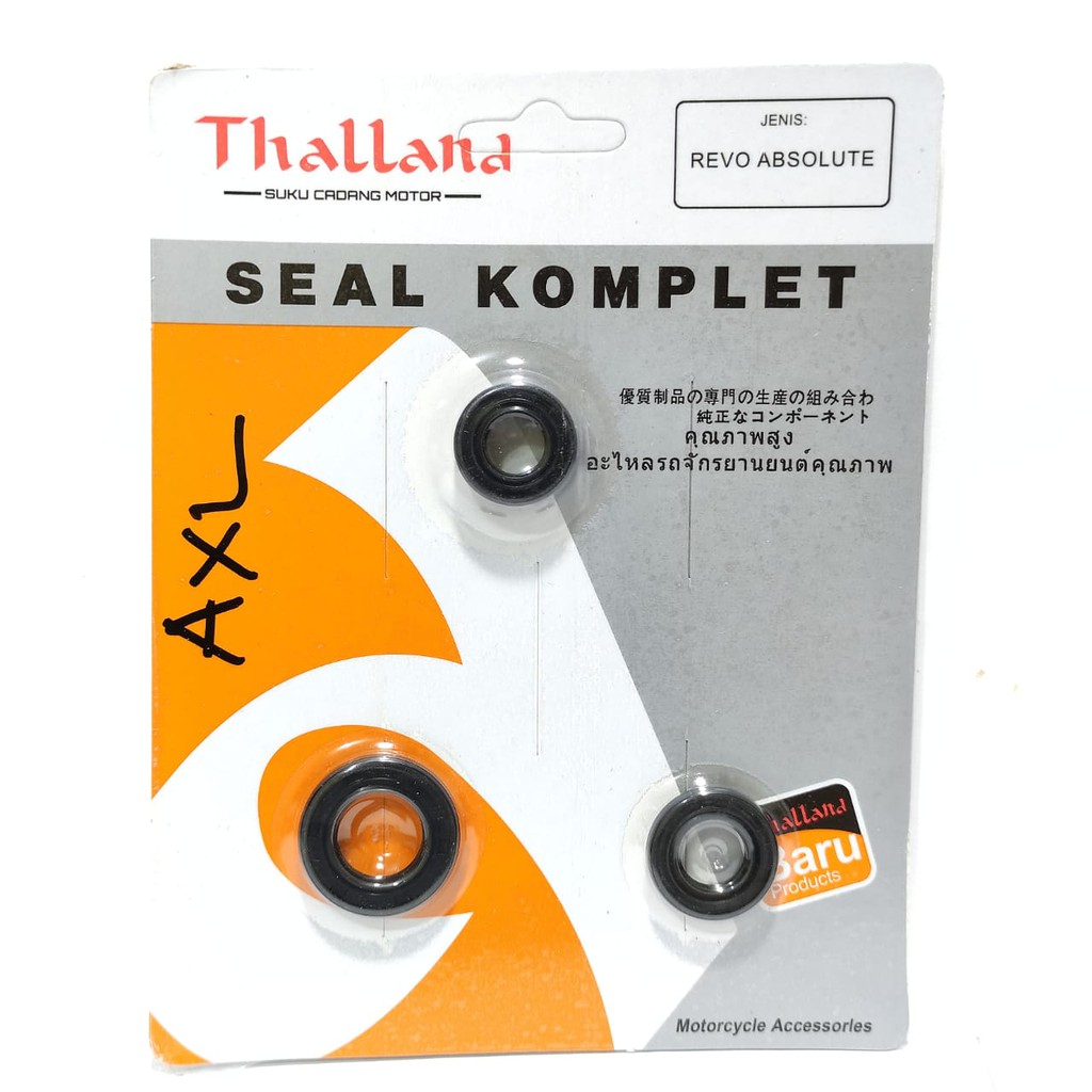 SIL OLI SEAL KIT SET KOMPLIT HONDA REVO ABSOLUTE BLADE GOOD KWB