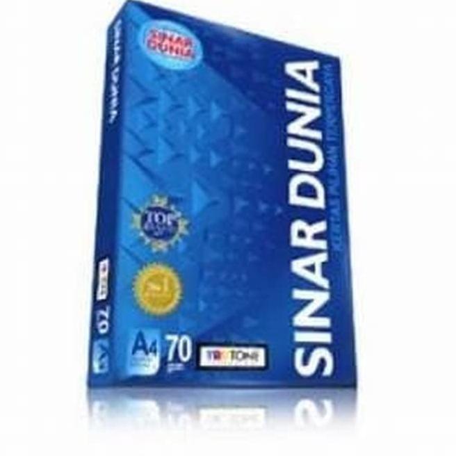 

☠ TERMURAH KERTAS HVS A4 70 GRAM / A4 75 (PER RIM) KJ89