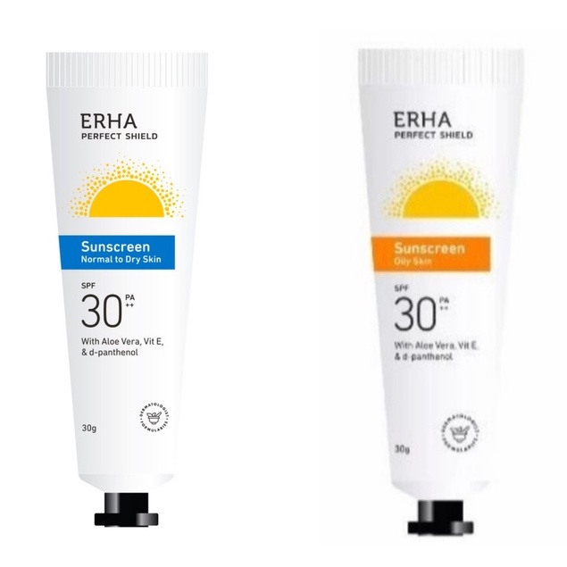 ERHA 21 Perfect Shield (Tabir Surya  / Sunblock) kemasan baru