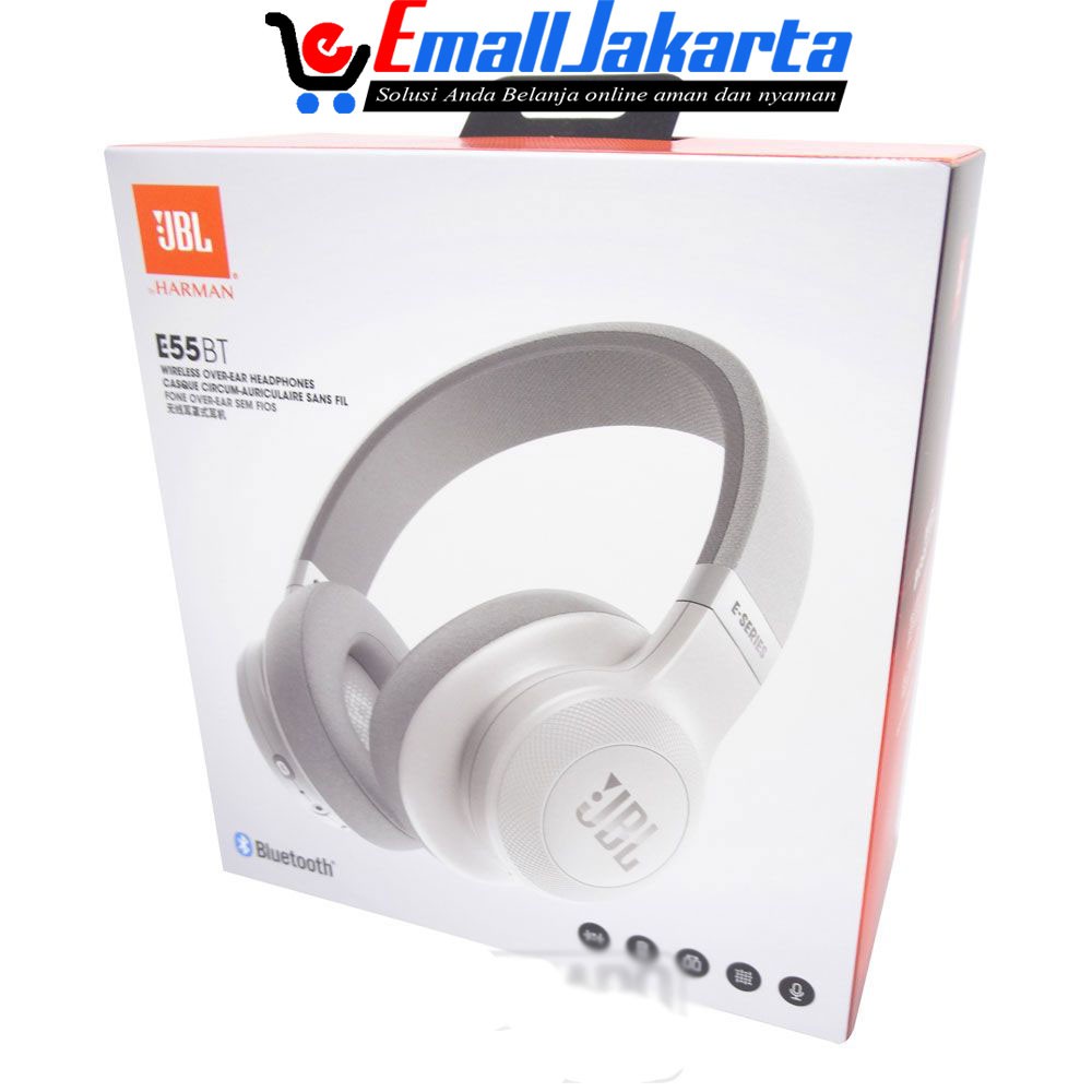 Headphone JBL E55BT Headset Bluetooth Wireless  Asli Original HQ