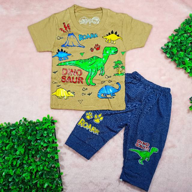 Baju Setelan Anak Laki-laki Size 0-3tahun / Pakaian Anak Cowok / Baju Harian Anak / Setelan Joger