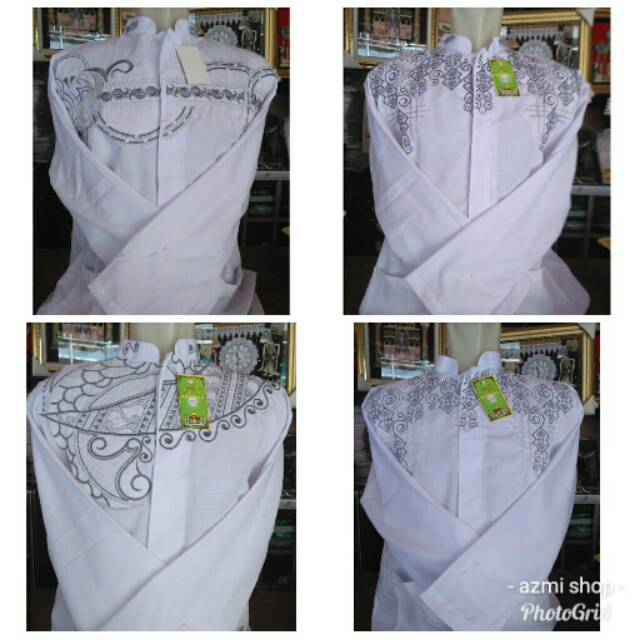 Baju Koko Putih Jumbo/ Baju koko XXL