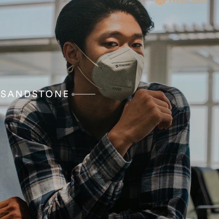 Terlaris FIVECARE Masker KN95 Holiday Series 6 Ply Mask with Adjustable Earloop Strap