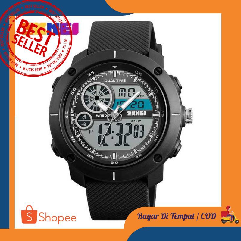 SKMEI Jam Tangan Digital Analog Pria - 1361