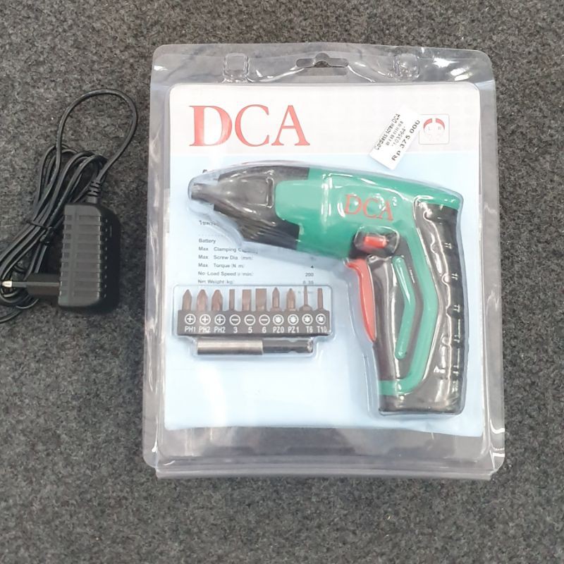 Bor Baterai Cordless Screwdriver DCA