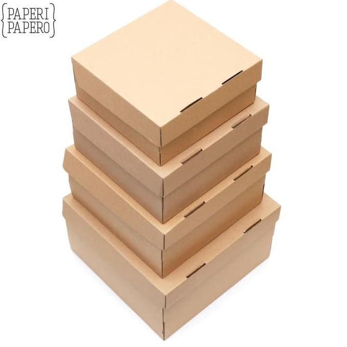 

R646T75R-Sale- Cake Box - Kotak / Dus / Boks Kue Bolu (25 X 25 X 15 Cm)
