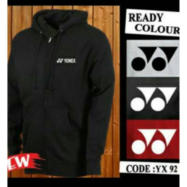 Jaket zipper yonex