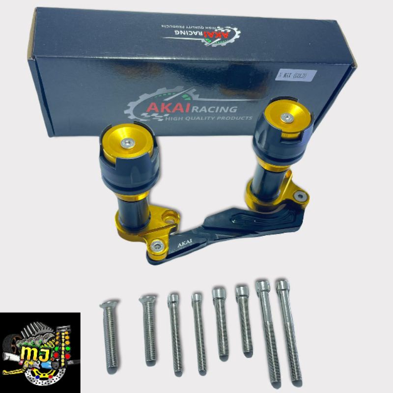 Jalu Knalpot Full Set AKAI Full Cnc Pelindung Knalpot Nmax,Nmax New 2020,Aerox,Lexi,Xmax,Pcx,Adv &amp; Lainnya