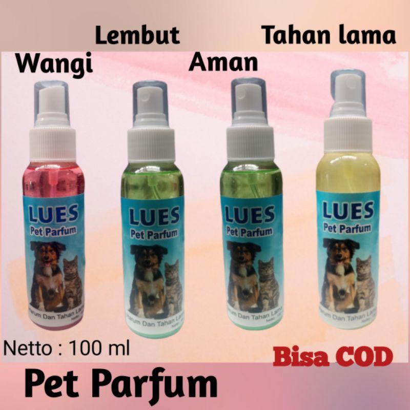 Parfum kucing harum tahan lama netto : 100 ml