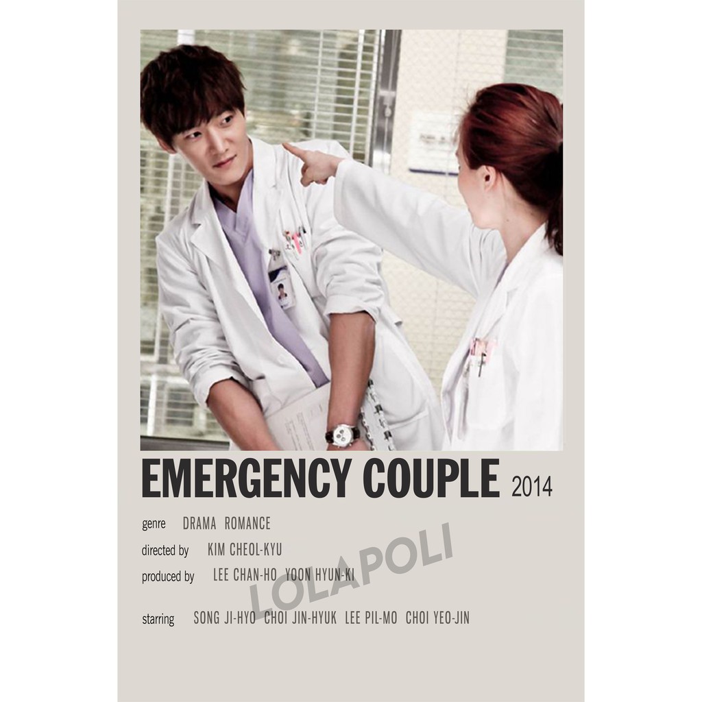 Poster Drama Korea - Emergency Couple