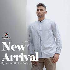 ES - (COD) Baju Koko Pria MUTIF MAN DYNO Arctic Ice XXXL | Baju Pria Panjang - Baju Koko Terbaru