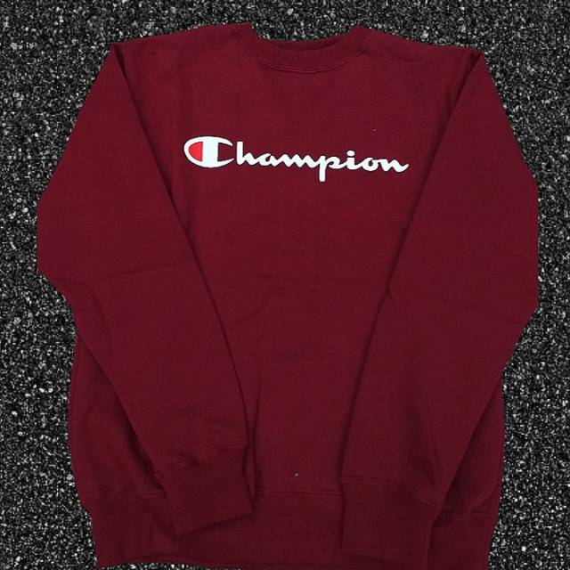 Crewneck Champion maroon