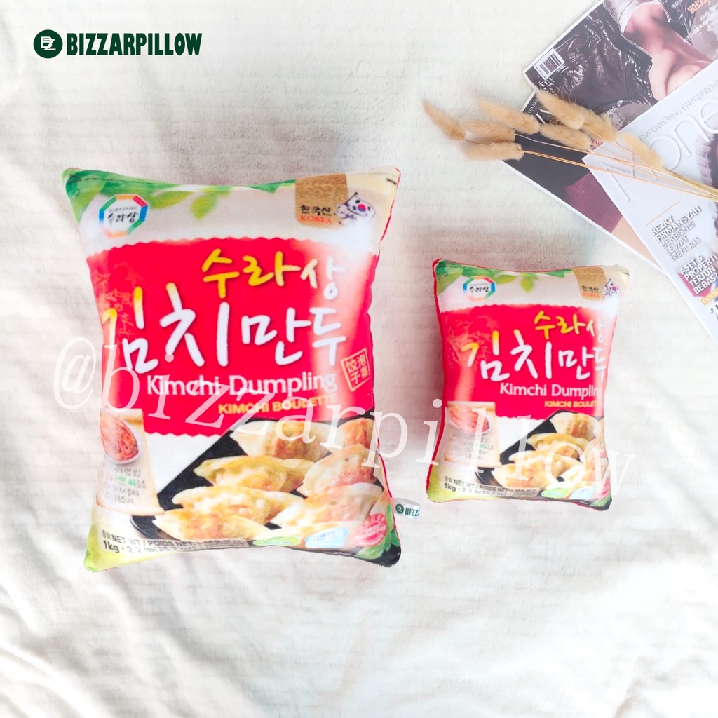 Bizzarpillow Bantal Snack Tempel Korea Custom Size S BZ193