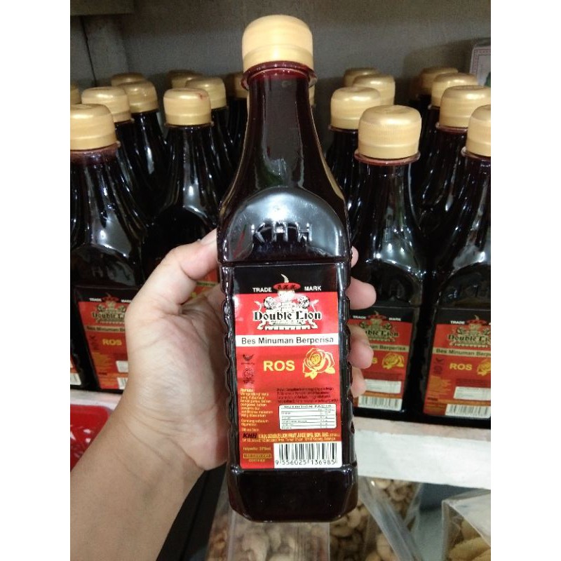 Jual Syrup Double Lion Bes Minuman Berperisa Rose Sirup Malaysia Minuman Rasa Bunga Mawar 3906