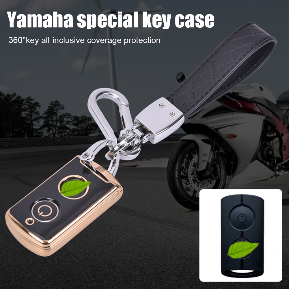 Case Pelindung Kunci Remote Motor Bahan TPU Untuk Yamaha NVX NVX155 XMAX XMAX300 QBIX AEROX JAUNS