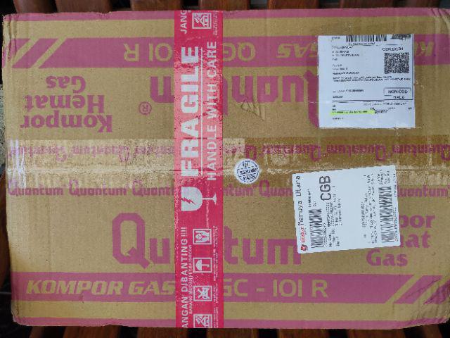 Kompor Gas Quantum 1 Tungku Dan Regulator Set Ber Sni