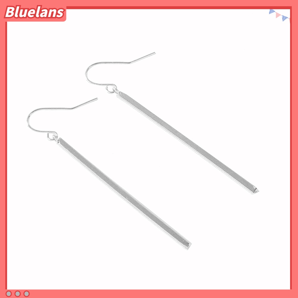 Bluelans 1 Pair Fashion Women Long Pendant Drop Dangle Hook Earrings Party Jewelry Gift