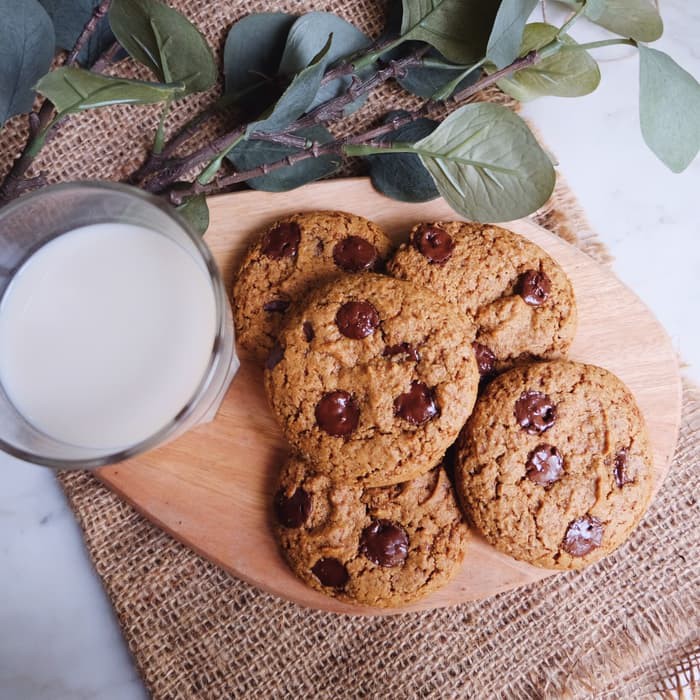 

Vegan Chocolate Chip Cookies 6 pcs