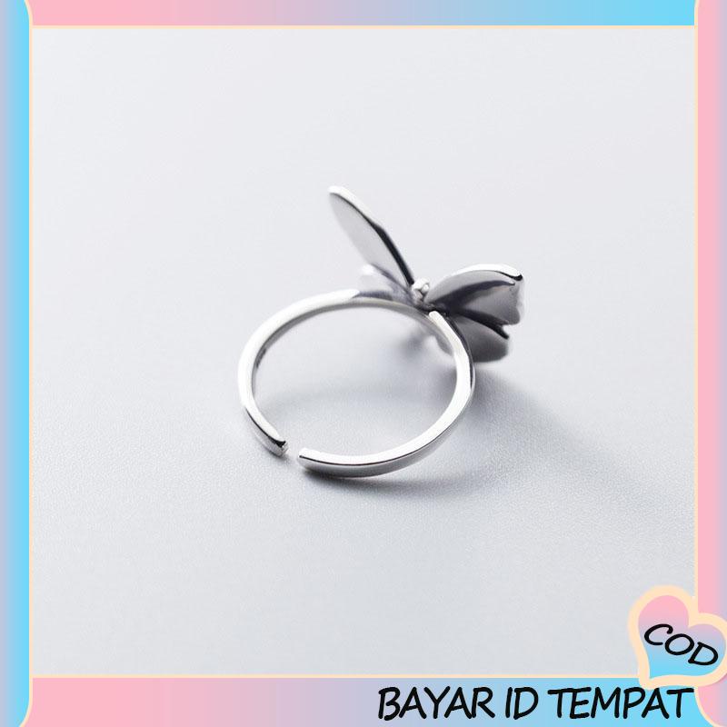 COD❤️ Cincin Bentuk Kupu-Kupu Tiga Dimensi Untuk Wanita-A.one