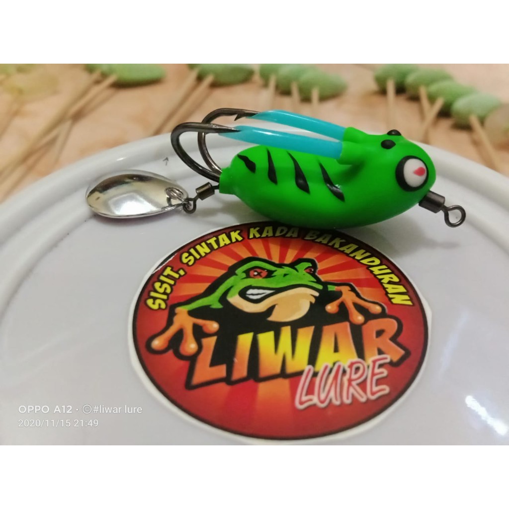 Soft Frog Killer Murah Pikachu 4cm Umpan Casting Gabus Terbaru