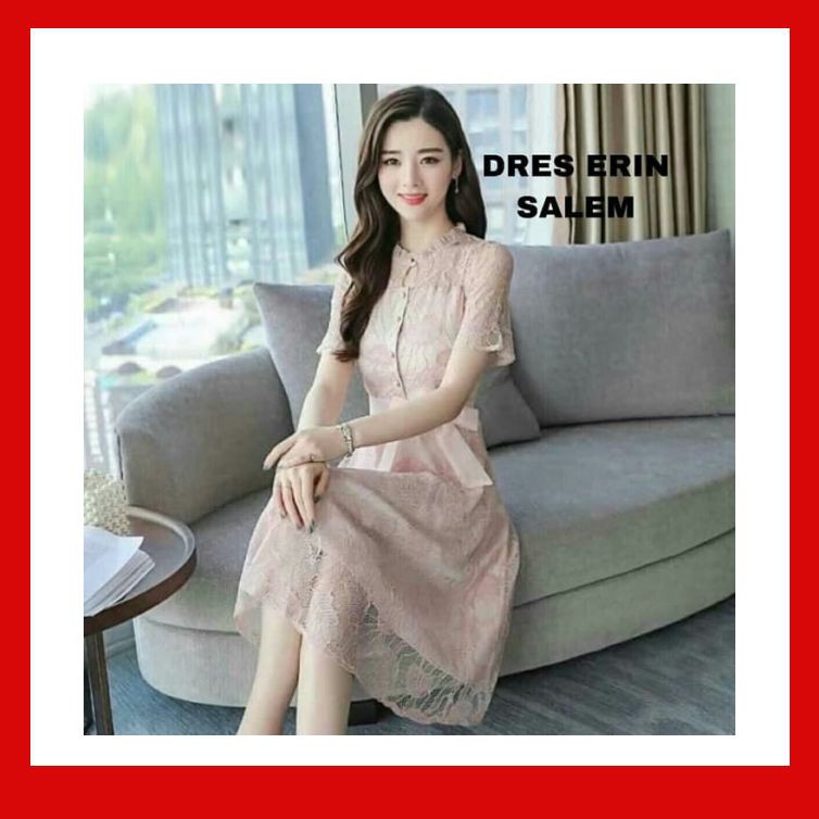 Dress Dress Erin Brukat Salem Terbaru