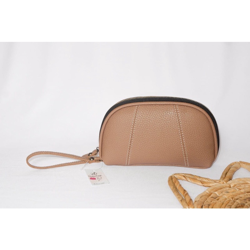 dompet wanita papirut bakpau bapau hp koin terlaris terbaru 2022 multifungsi-mocca