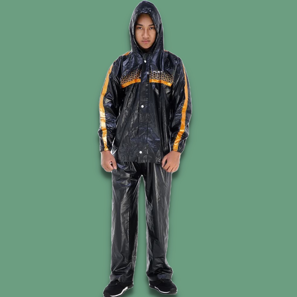 Mantel Jas Hujan Setelan Jaket Celana Ranger Tiger Head Plevia Premium Stelan Mantel Ujan Ke21