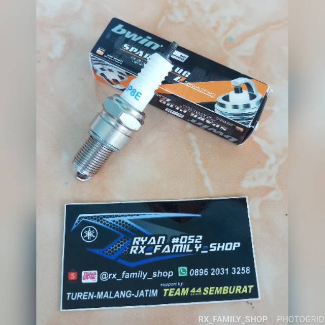 Busi ninja 2 tak PNP kop nanas