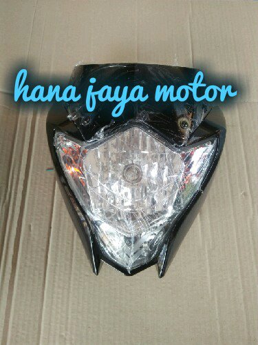 batok kepala depan satria fu ferclif set dengan replektor fu tahun 2014 2016