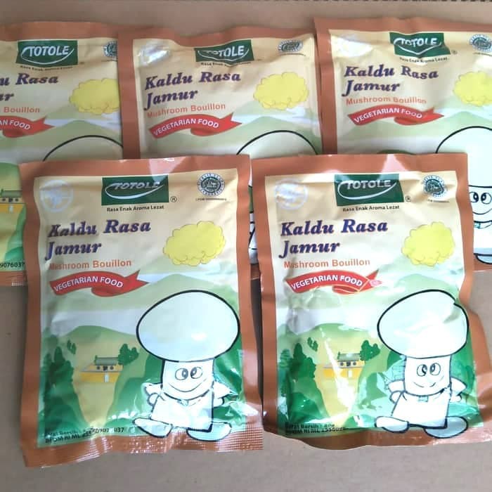 

Kaldu Jamur Vegetarian Food Totole 80gr Terbatas