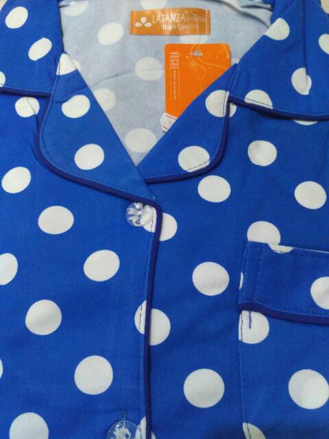 NEW Piyama PP &quot; Polka Stripe &quot;( baju tidur L'eeza collection )