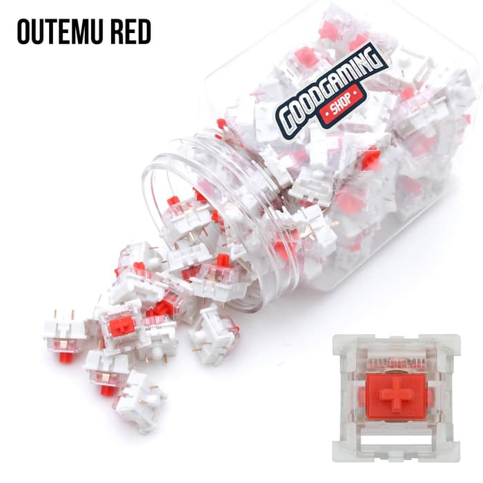 GOOD 1578 MECHANICAL KEYBOARD SWITCH OUTEMU RED Shopee 