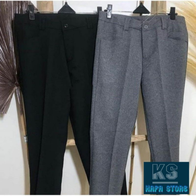 CELANA KERJA WANITA MURAH | CELANA FORMAL | BAHAN WOLL EMPUK DAN ELASTIS | POLA SLIMFIT | CELANA BAHAN