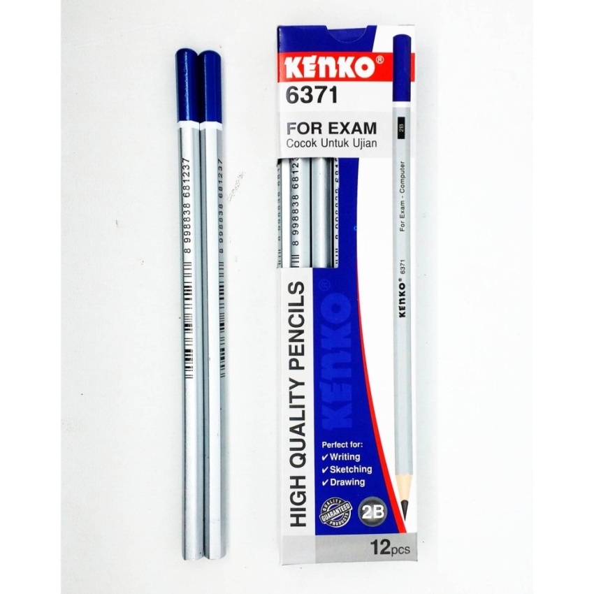 

PENSIL, PENCIL 6371 2B KENKO (ecer/satuan)