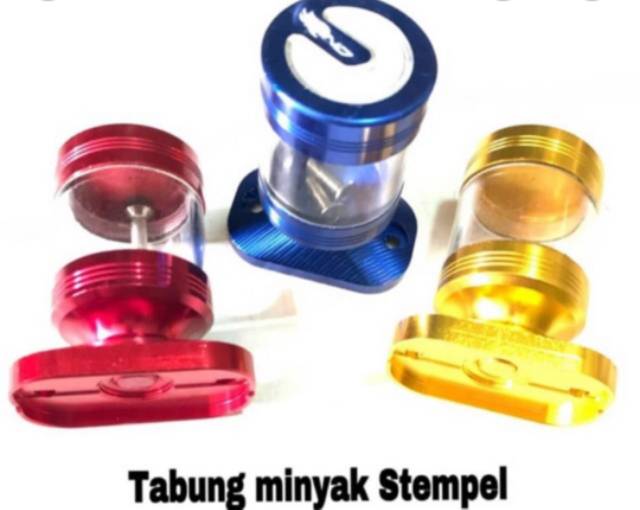 Tutup Stample Master Rem Model Transparan Merk Fast Bikes