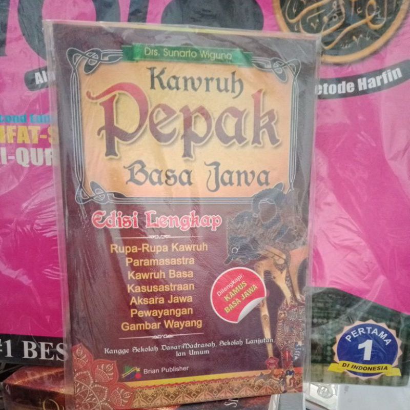 PEPAK  BAHASA JAWA