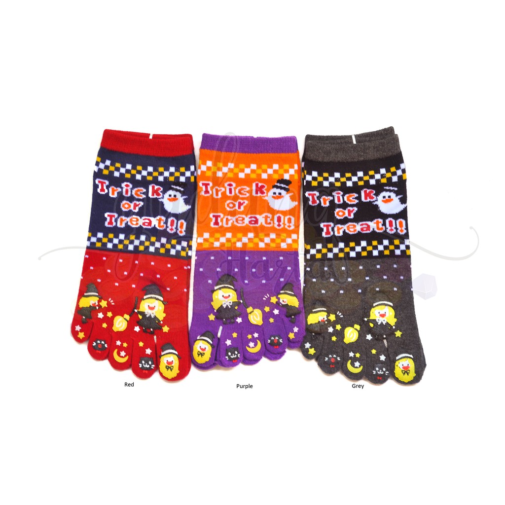 Kaos Kaki Lima Jari Halloween Series Ghost Witch GH 103215