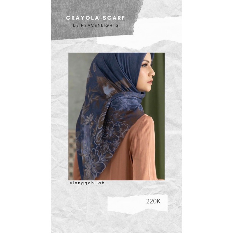 Crayola Scarf HEAVENLIGHTS