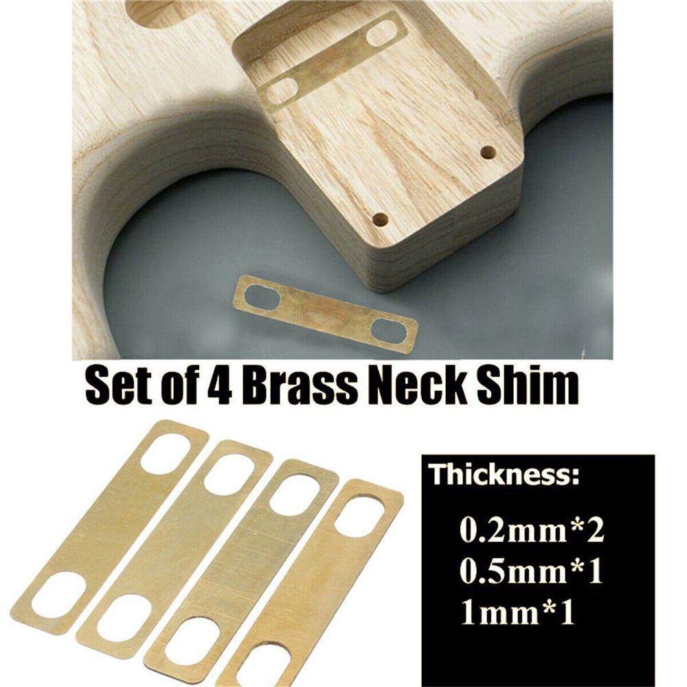 TOP Bass Neck Shim Kuningan Pengganti Shim Gold Neck Ringan Paking